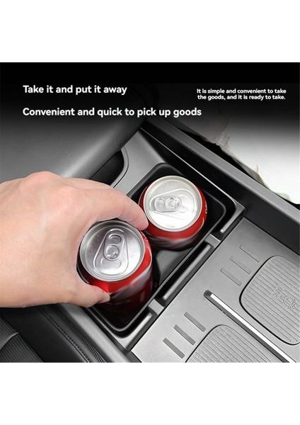 Araba Su Kupası Tutucu Merkezi Kontrol Içecekleri Hyundai Santa Fe 2024 Iç Aksesuarlar Için Silikon Depolama Tepsisi (Yurt Dışından) fırsatları