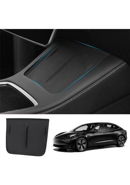 Tesla Model 3 Model 3 Model Y 2021 2022 Sıdalı Silikon Mat Yedek Aksesuarlar Için Merkez Konsol Kablosuz Şarj Cihazı (Yurt Dışından) modelleri