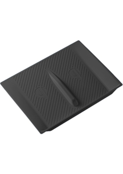 Tesla Için Anti-Slip Mat Yeni Model S x 2023 Arka Arm Emri Silikon Kablosuz Şarj Cihazı Mat Koruma Kapağı Siyah (Yurt Dışından)