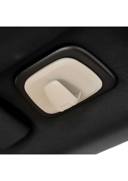 4pcs Araba Bej Abs Iç Çatı Kancaları Volvo V90 S90 XC40 XC60 XC90 2015-2020 (Yurt Dışından) modelleri