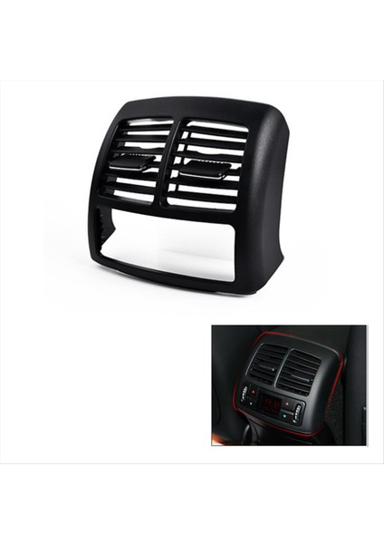 Mercedes Benz W211 2003-2008 Otomobil Arka Klima Havalandırma Izgara Hava Outlet Çerçeve Araç Aksesuarları (Yurt Dışından) fırsatları