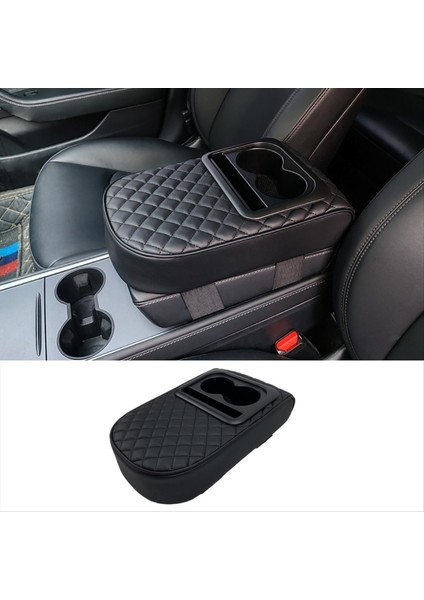 Otomatik Merkez Konsolu Koltuk Yastığı Bellek Köpük Araç Koltuk Yastığı Kupa Tutucu ve Telefon Tutucu Evrensel (Yurt Dışından) fırsatları