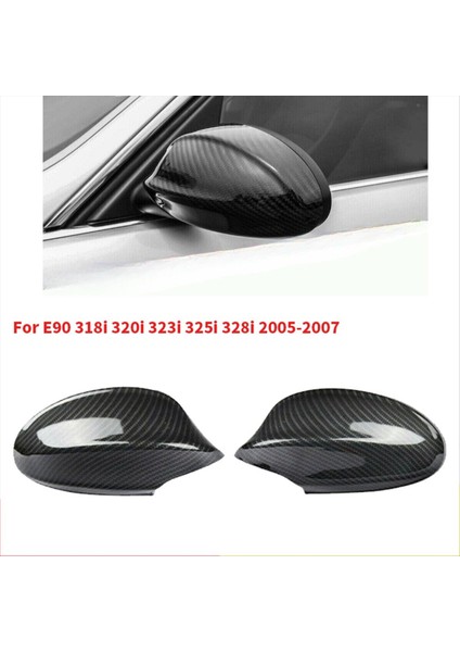 1 Çift Yan Kapı Dikiz Aynası Bmw 3 Serisi E90 318I 05-07 Ters Ayna Muhafazası 51167135097 51167135098 (Yurt Dışından) modelleri