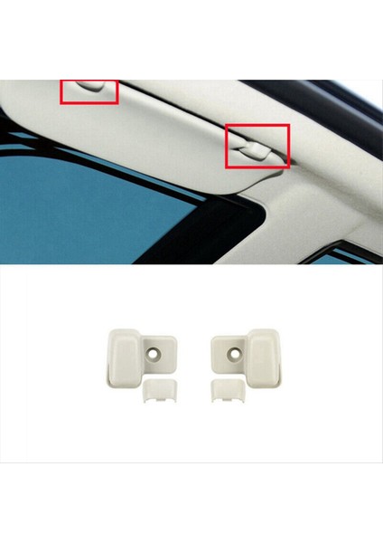 Siyah Araba Güneş Vanity Vanity Ayna Kapak Makyaj Bmw Mini R55 R56 R60 2007-2014 (Yurt Dışından) fiyatları