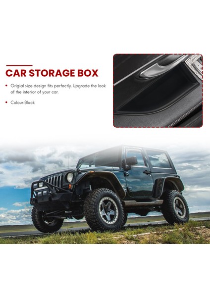 Range Rover Evoque 2012-2015 Ön Kapı Tutucu Saklama Kutusu Konteyner Tutucu Tepsi Aksesuarları (Yurt Dışından) indirimleri