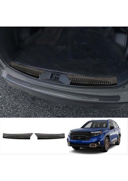 Subaru Forester Için Araba Paslanmaz Çelik Bagaj Koruma Plaka Döşeme 2025 Arka Bagaj Koruyucu Plaka Siyah (Yurt Dışından) modelleri