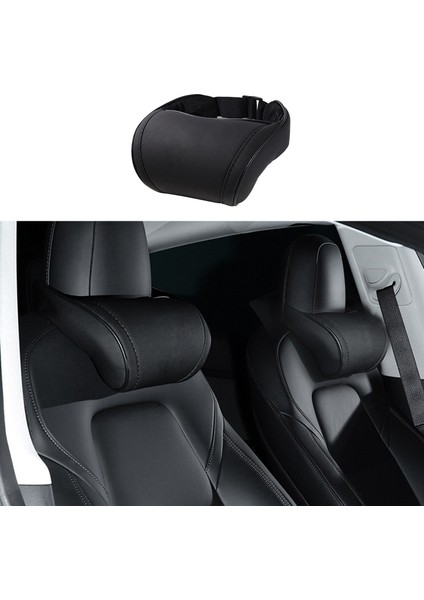 2x Araba Koltuk Başlık Boyun Yastığı Tesla Için Konforlu Bellek Köpüğü Model x Y S 3 Aksesuar Beyaz (Yurt Dışından) indirimleri