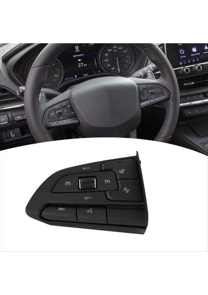 Araba Sağ Yan Direksiyon Düğmesi Anahtarı Ses Acuume Switch Switch 86522934 Cadillac Xt4 2019-2021 Için (Yurt Dışından) modelleri