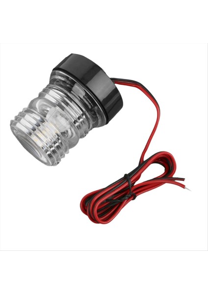 12-24V Beyaz LED Navigasyon Işığı 360 Derece Yat Teknesi Için Çok Yolda Işık Yelken Sinyal Lambası Kıç Ankraj Işığı (Yurt Dışından)
