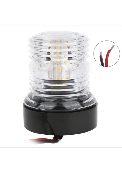 12-24V Beyaz LED Navigasyon Işığı 360 Derece Yat Teknesi Için Çok Yolda Işık Yelken Sinyal Lambası Kıç Ankraj Işığı (Yurt Dışından) modelleri