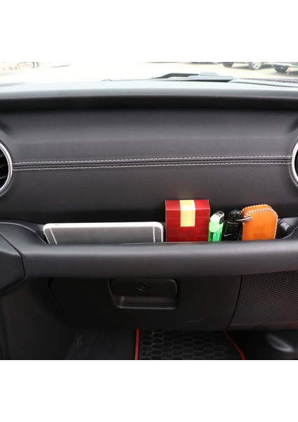 Araba Yolcu Saklama Kutusu Organizatör Jeep Wrangler Için Tepsisi Jl 2018+ Tutamak Aksesuarları Kutusu Iç Pilot Ön (Yurt Dışından) fiyatları