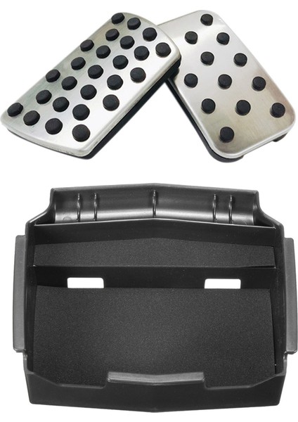 Honda Crv 2012-2016 Için Çok Fonksiyonlu Merkezi Saklama Kutusu ve Honda Civic Accord Için Araba Ayağı Gaz Freni Pedal Ped Kapağı (Yurt Dışından) fırsatları