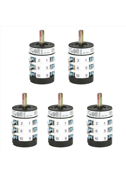 5x 20A 220/380V Lastik Değiştirici Motor Ileri Ters Anahtar ve Ters Ayak Pedalı (Yurt Dışından)