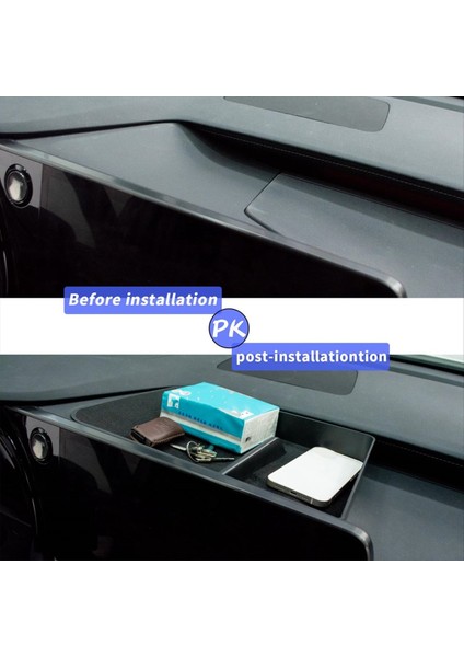 Lexus Rx RX350 RX350H RX450H RX500H 2023 2024 Aksesuarları Için Orta Konsol Tep Tepsisi Gösterge Tablosu Organizer Depolama Kutusu (Yurt Dışından) modelleri