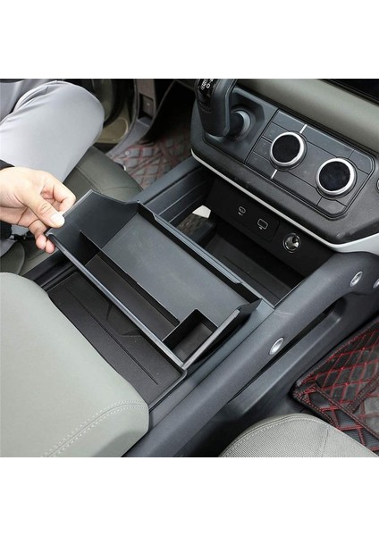 Land Rover Defender Için 90 110 2020 2021 2022 Otomobil Merkezi Konsol Saklama Kutusu Organizatör Tepsi Aksesuarları (Yurt Dışından) modelleri