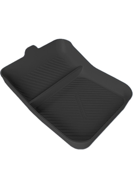 Kolçak Kutusu Silikon Alt Tepsi Koltuklar Depolama Tankı Ped Merkezi Konsol Tesla Için Kol Dayama Yeni Model S x 2023 Siyah (Yurt Dışından)