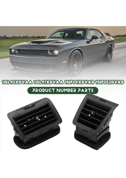 Araba Gösterge Tablosu Lh &amp Rh Yan A/c Klima Çıkış Montajı 1QL40XDVAA Dodge Challenger Için 1QL41XDVAA 2008-2014 Lhd (Yurt Dışından) fırsatları