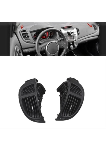 Araba Gösterge Tablosu A/c Hava Havalandırma Montajı 97480-1M100WK 97490 Kia Forte Cerato Koup Için 2009-2013 A/c Çıkış Paneli (Yurt Dışından) fırsatları