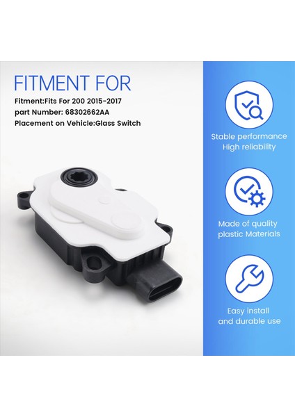 68302662AA Deklanşör Chrysler Için Izgara Hava Aktüatör Motoru 200 2015-2017 6477R1000 Ön Izgara Motor Yedek Parçaları (Yurt Dışından) indirimleri