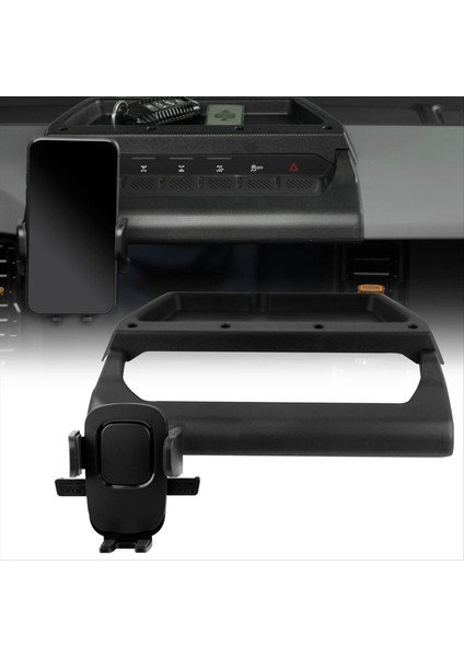 Ford Bronco 2021-2023 Için Gösterge Tablosu Telefon Tutucu Ayarlanabilir Orta Konsol Döşeme Depolama Tepsisi Cep Telefon Montajı (Yurt Dışından) fiyatları