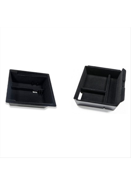 Tesla Model 3 Için Yükseltilmiş Merkez Konsolu Organizatör Tepsisi Highland 2024 Flocked Art Resim Saklama Kutusu Iç Aksesuarlar (Yurt Dışından)