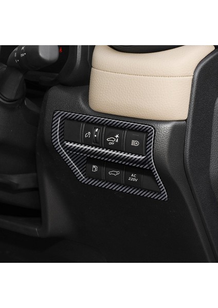 Toyota Prado LC250 2024 Rhd B Için Araç Fardiyonu Ayarlama Anahtarı Düğmesi Çerçeve Araç Iç Döşeme Aksesuarları (Yurt Dışından) fiyatları