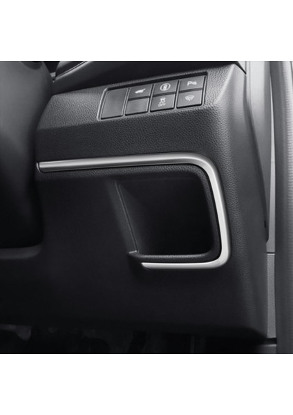 3x Araç Sürücüsü Yan Depolama Kutusu Kapak Trim Şeridi Honda Hrv Hr-V Vezel 2021 2022 Rhd Iç Modifikasyon Gümüş (Yurt Dışından) modelleri