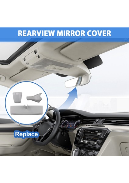 Vw Passat B8 Varyant B8 Iç Mekan Iç Otomatik Karışıklık Arka Görünüm Ayna Kapağı 3G0867927B 3G0857593 3G0858548 (Yurt Dışından) indirimleri