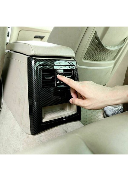 Araç Iç Arka Hava Havalandırma Çıkışı Karbon Fiber Doku Kapağı Bmw 3 Serisi E90/E91/E92/E93 2005-2012 Için Dekorasyon (Yurt Dışından) indirimleri