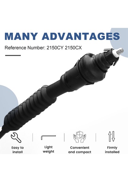 Peugeot Citroen Ortağı Berlingo DW8B Motor 1 6 Hdı 2150CY Için Araba Debriyaj Kablosu (Yurt Dışından) indirimleri