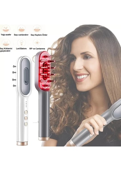 Elektronik Saç Güçlendirme Cihazı – Rf + LED + Ems Saç Çıkartma & Onarma Bakım Aleti fırsatları
