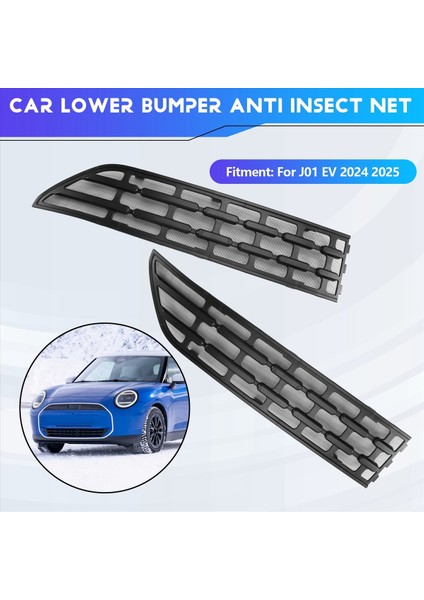 Araba Alt Tampon Anti Böcek Net Mini Cooper E Se J01 Ev Electric 2024 2025 Ön Izgara Örtüsü A (Yurt Dışından) fırsatları