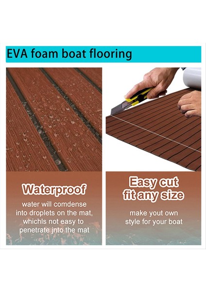 Kaymaz Tekne Döşeme Döşeme Mat 35 4 Inç x 94 5 Inç Eva Köpük Tik Deniz Rv Döşeme Tekne Deniz Yatına Uygun (Yurt Dışından) modelleri