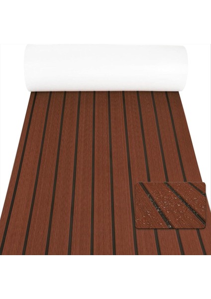 Kaymaz Tekne Döşeme Döşeme Mat 35 4 Inç x 94 5 Inç Eva Köpük Tik Deniz Rv Döşeme Tekne Deniz Yatına Uygun (Yurt Dışından) indirimleri