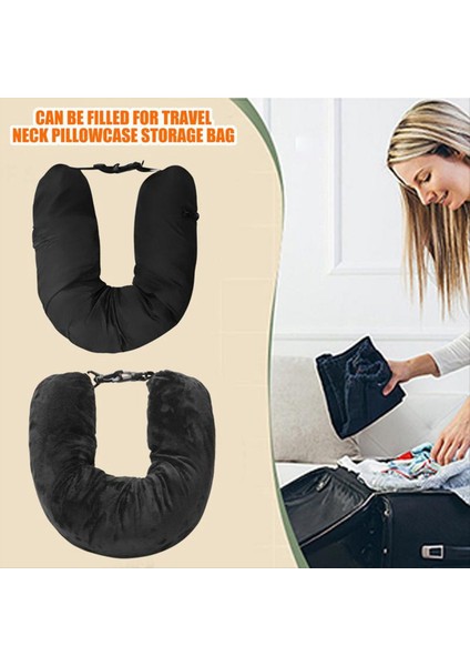 Seyahat Tamamlanabilir Boyun Yastığı Bagaj Alan Taşınabilir Taşınabilir Dolunabilen Boyun Desteği Yastık Araba Uçak Başlık Yastığı (Yurt Dışından) indirimleri