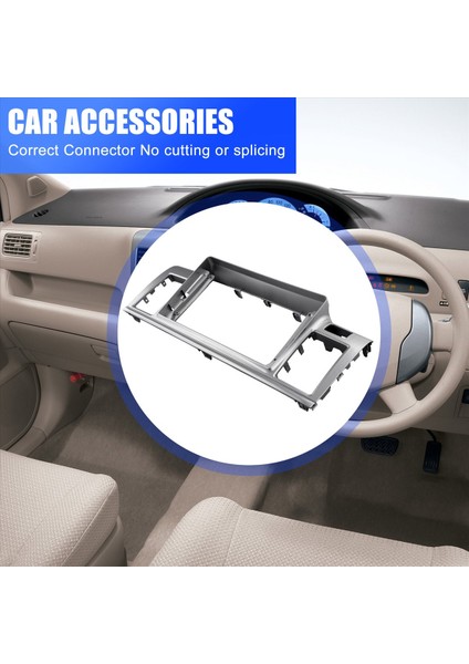 9 Inç Araba Radyo Çerçevesi Fasya Adaptörü Android Radyo Dash Takım Paneli Kiti Toyota Raum 2003-2011 Rhd (Yurt Dışından) fırsatları