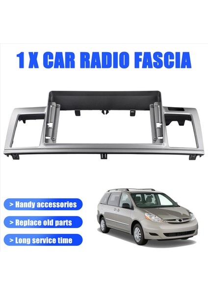 9 Inç Araba Radyo Çerçevesi Fasya Adaptörü Android Radyo Dash Takım Paneli Kiti Toyota Raum 2003-2011 Rhd (Yurt Dışından) indirimleri