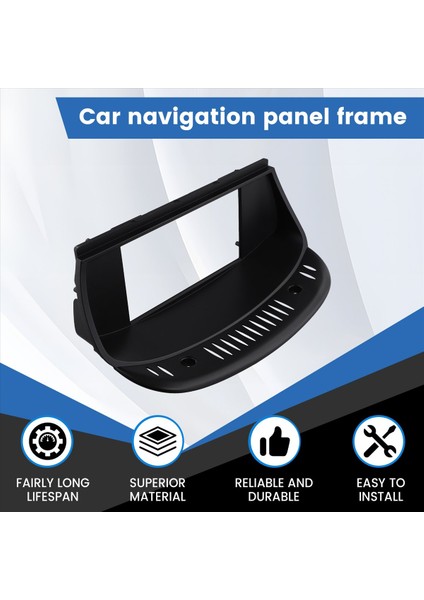 7 Inç Araba Çerçevesi Fasya Adaptörü Android Radyo Çizgi Montaj Paneli Kiti Bmw E60 E61 E61 E63 5 Serisi 2010 (Yurt Dışından) fırsatları