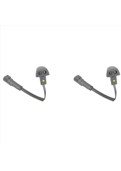 2x Sol Ön Ön Cam Ön Cam Yıkayıcı Jeti Isıtmalı 31301523 Volvo XC60 S60 V60 XC70 V70 S80 2008-2016 (Yurt Dışından)