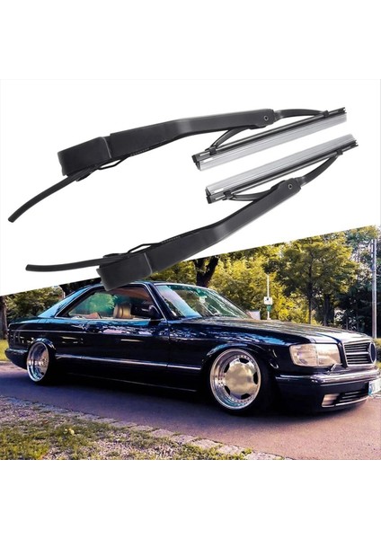 Mercedes-Benz W126 A1268204544 A1268204644 Için Far Silecek Işığı Silecek Araç Aksesuarları (Yurt Dışından)