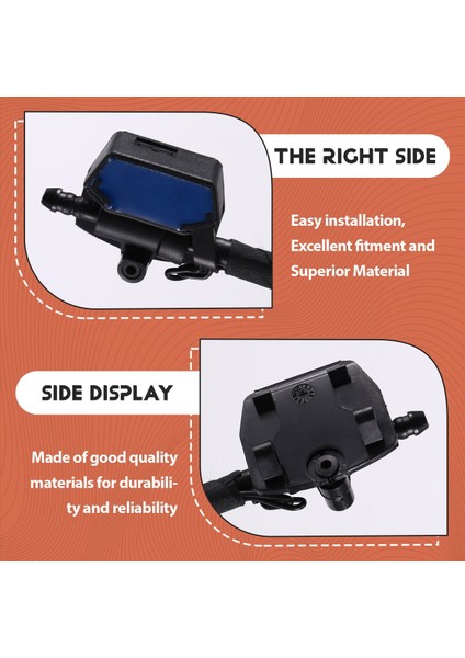 Yeni 616795476 Bmw 2 Serisi F46 F45 18-21 Isıtmalı Kaput Yıkayıcı Nozul Için Isıtma ile Ön Cam Yıkayıcı Nozul Jeti (Yurt Dışından) indirimleri