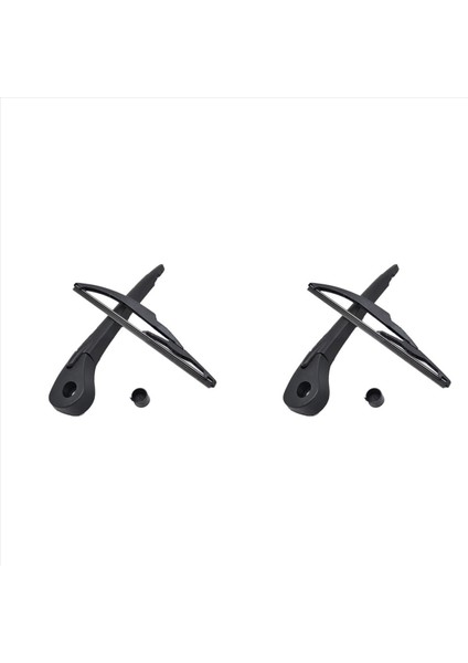 Renault Scenic 2 / Grand Scenic Mk 2 Ön Cam 2003 - 2009 Için 2x Arka Silecek Bıçağı ve Kol Seti Kiti (Yurt Dışından)