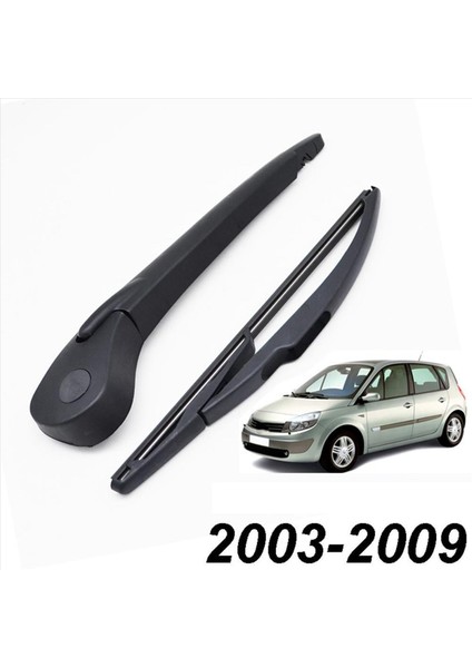 Renault Scenic 2 / Grand Scenic Mk 2 Ön Cam 2003 - 2009 Için 2x Arka Silecek Bıçağı ve Kol Seti Kiti (Yurt Dışından) fırsatları