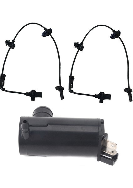 2 Adet Ön / Sol Abs Tekerlek Hız Sensörü ve 1 Adet Ön Cam Yıkama Pompası Yeni (Yurt Dışından)