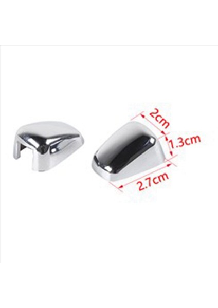4x Krom Ön Cam Silinme Nozul Dekorasyon Kapağı Trim Dodge Ram Durango -Chrysler 300C (Yurt Dışından) fırsatları