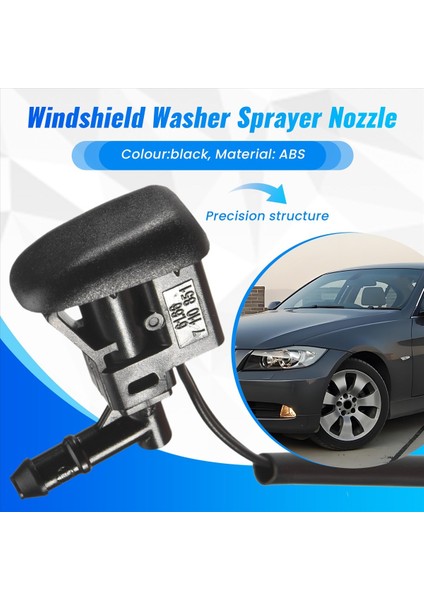2x Yeni Ön Cam Isıtmalı Yıkama Püskürtücü Nozul Jeti 61668361039 For-Bmw 3 Serisi E46 325 330 2003-2006 / E89 Z4 2009-2015 (Yurt Dışından) indirimleri