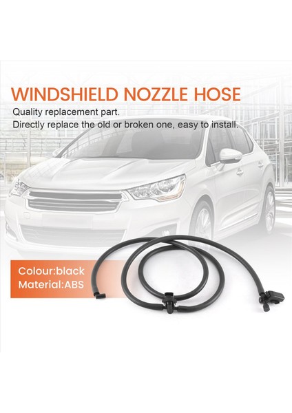 Yeni Ön Cam Ön Cam Yıkayıcı Nozul Jet Hortumu A1698600492 -Mercedes-Benz Için A W169 2004-12 /b W245 2005-11 Isıtılmamış (Yurt Dışından) fırsatları