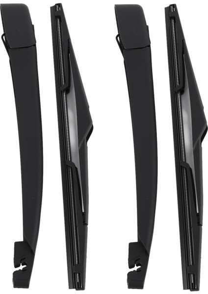 2x Araba Arka Ön Cam Ön Cam Silecek Kolu ve Bıçak Ford Fiesta Mk6 Mk7 ST150 02-08 (Yurt Dışından)