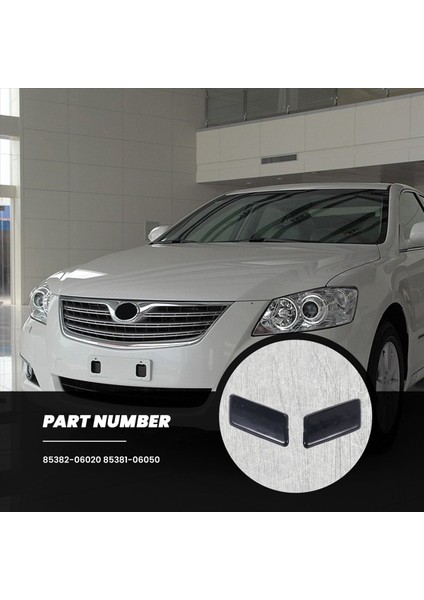 2pcs Sol Sağ Far Yıkama Nozul Toyota Camry ACV40 2006-2009 85382-06020 85381-06050 (Yurt Dışından) fırsatları