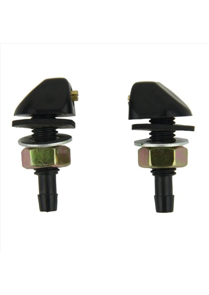 8 Adet Siyah Plastik Araba Ön Pencere Ön Cam Yıkayıcı Sprey Nozul Bmw Çifti (Yurt Dışından) fırsatları